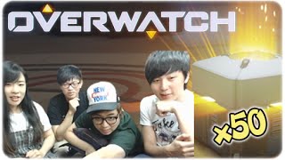 黑仔王又發功！？► Overwatch 鬥陣特攻 Hidy 50抽 ∥Ft Hidy KZee Felix Hins Plays [upl. by Shute]