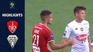 STADE BRESTOIS 29  ANGERS SCO 1  1  Highlights  SB29  SCO  20212022 [upl. by Atirak]