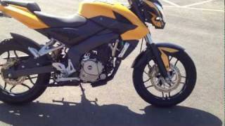 2012 Bajaj Pulsar 200NS walkaround  Review  Autocar India [upl. by Tj]