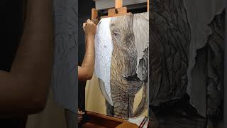 Painting Elephants IMG 2690 [upl. by Aiseneg]