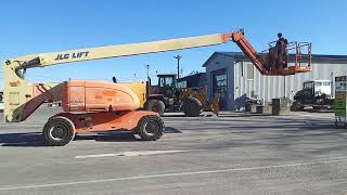 NACELLE TÉLÉSCOPIQUE JLG 800AJ 4X4 DIESEL 80 2009  0300137354 [upl. by Ojybbob626]