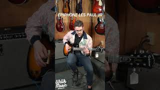 SINGLE PICKUP SHOOTOUT  LES PAUL JR VS ESP LTD EC201FT [upl. by Marih]