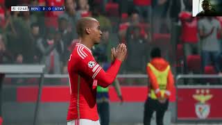 Benfica vs Atletico Madrid My reactions and comments gameplay EA Sports FC 24 [upl. by Avery]