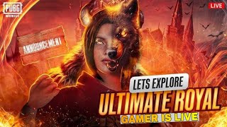 LETS RANK UP IN ULTIMATE ROYAL 💀 GAMER IS LIVE  PUBG MOBILE [upl. by Elora]