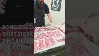 Check out the most soughtafter cuts from the front quarter of beef 🥩🔥🔪 shorts [upl. by Sanoj]