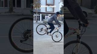 How to manuel  stoppie keşfet keşfetbeniöneçıkar stoppie howto [upl. by Cirenoj64]