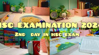 2nd day in hsc exam 📒 Bangla 2nd paper🖇️ Study Vlog 📚 And Others 🌸 [upl. by Ecargyram]