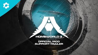 Homeworld 3 now with Official Mod Support — modio [upl. by Ahsas61]