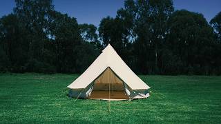 How To Pitch A Bell Tent [upl. by Koressa]