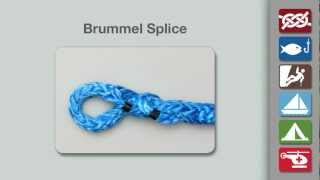 Brummel Splice  How to Tie a Brummel Splice [upl. by Rossy]