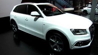 2013 Audi Q5 TDI SLine  Exterior and Interior Walkaround  2013 New York Auto Show [upl. by Safire]