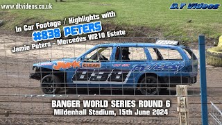 Peters 838  Mildenhall BWS 2024  Banger Racing  Highlights [upl. by Sauers609]