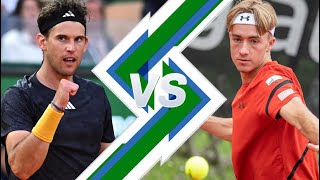 Dominic Thiem vs Lukas Neumayer  ZADAR 2024 [upl. by Zacharie]