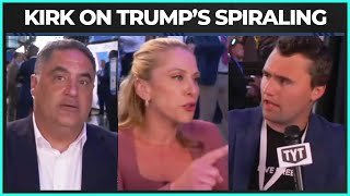 Charlie Kirk Talks To Ana Cenk About Trumps Spiraling [upl. by Cornwall]