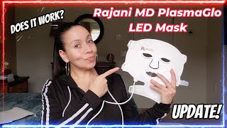 Does The Rajani MD PlasmaGlo LED Mask Work  UPDATE [upl. by Ainoloppa]