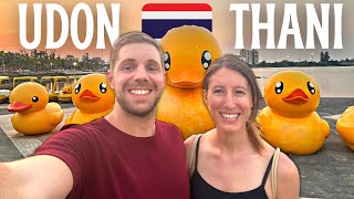 Surprised by UDON THANI 🇹🇭😱 ISAN Thailand Travel Vlog [upl. by Rihat775]