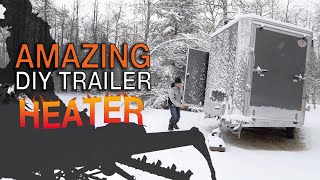 DIY trailer heater that works great [upl. by Itnavart]