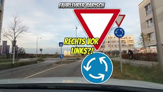 Kreisverkehr falsches Wissen  FahrlehrerBarisch [upl. by Siuoleoj]