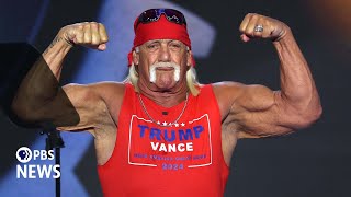 WATCH Hulk Hogan speaks at 2024 Republican National Convention  2024 RNC Night 4 [upl. by Ikkin]