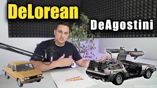 DeLorean DeAgostini w skali 18 oraz złożony Fiat 125p 18 [upl. by Eatnoid]