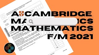 A Level Pure Mathematics February March 2021 Paper 32 970932 [upl. by Stockwell]