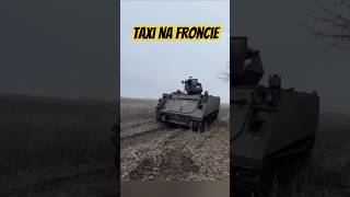 M113 Opancerzone Taxi na polu walki Sprawnie dostarcza wojskowych na front ukraina rosja shorts [upl. by Klatt]