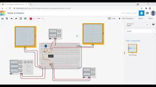 OpAmp Integrator Designing of Opamp as Integrator Opamp Tinkercad designing [upl. by Oliric472]