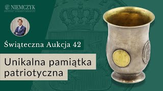 Unikalna pamiątka patriotyczna  Kubek pamiątkowy zdobiony monetami z Powstania Listopadowego 1831 [upl. by Trebliw505]