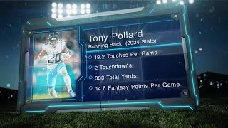 Player Profile Tony Pollard [upl. by Seltzer]