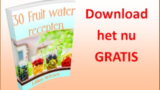 30 x FRUITWATER Recepten l Verrassende recepten en hartstikke gezond [upl. by Martine]