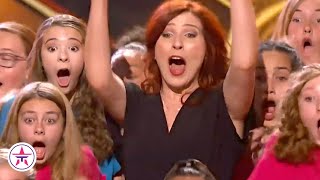 TOP 4 Choir Auditions That Got The GOLDEN BUZZER On Got Talent [upl. by Harbird573]