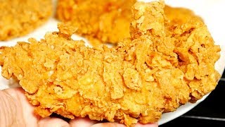 Extra Crispy Chicken Tenders Recipe [upl. by Nohs]