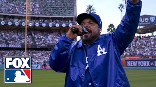 World Series Ice Cube performs It Was a Good Day ahead of Yankees vs Dodgers Game 2  MLB on FOX [upl. by Beane]