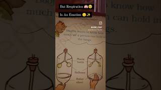 Respiration 🫁🥹  biology science viralvideo [upl. by Anerev]