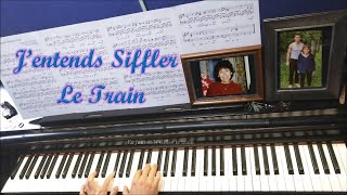 Richard Anthony  Jentends Siffler Le Train  Piano [upl. by Myke502]