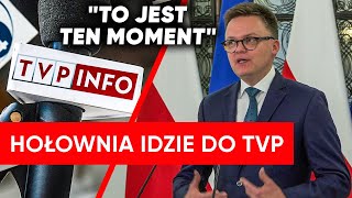 quotTo jest ten momentquot Hołownia wygłosi orędzie w TVP [upl. by Disario]