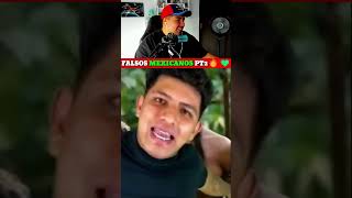 MEXICANOS FALSOS 🔥😨 mexico rapmexicano [upl. by Annol]