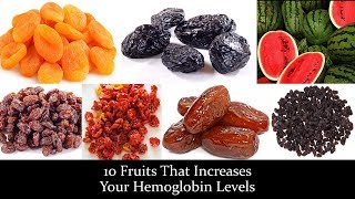 10 Fruits That Increases Your Hemoglobin Levels [upl. by Eirallam]