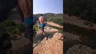 CRAZY DODS 360° DODS 22 M quotFREE STYLEquot IG clemperr11 cliffdiving dods acrobatics extreme [upl. by Aicilf]