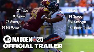 EA Sports Madden 25  Official Gameplay Deep Dive Trailer [upl. by Ayalahs]