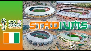 Ivory coast 2024 Africa Cup of Nations Stadiums 🇨🇮 [upl. by Thordis431]