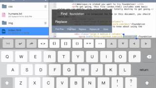 Code Editing Process iPad  Koder 3 [upl. by Deland]