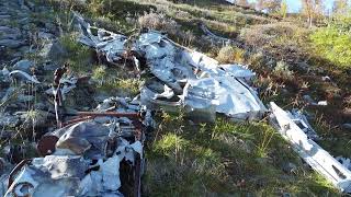 Fairey Barracuda plane wreck Alta Norway 2023 [upl. by Unni721]