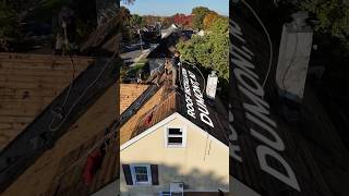 Installing GAF Shakewood UHDZ roofing roofingcompany nj newjersey construction roofer [upl. by Enialedam]