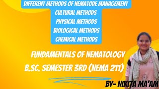 Different Methods of Nematode Management Cultural Physical Biological and Chemical Methods [upl. by Wald872]