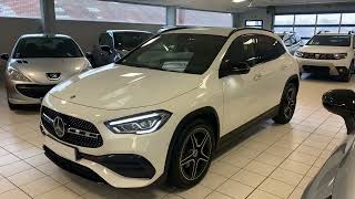 Présentation essai statique NOUVELLE MERCEDES GLA 200d 150 ch AMG LINE PACK SPORT BLACK [upl. by Harli251]