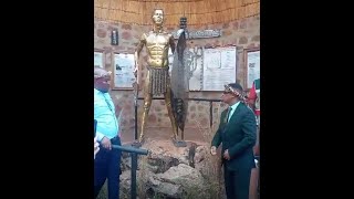 King Mzilikazi statue unveiling in Rusternburg where Nkulumane ended [upl. by Glaser]