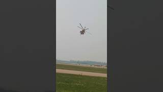 CH149 Cormorant helicopter flyby  airplane aircraft aviation helicopter rcaf [upl. by Aleit767]