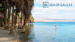 SEA of GALILEE Lake Kinneret Wild Beach [upl. by Von]