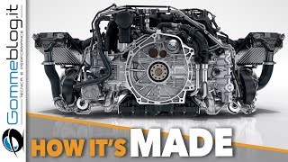 Porsche 911 Engine PRODUCTION  CAR FACTORY Assembly 2018 [upl. by Snider973]